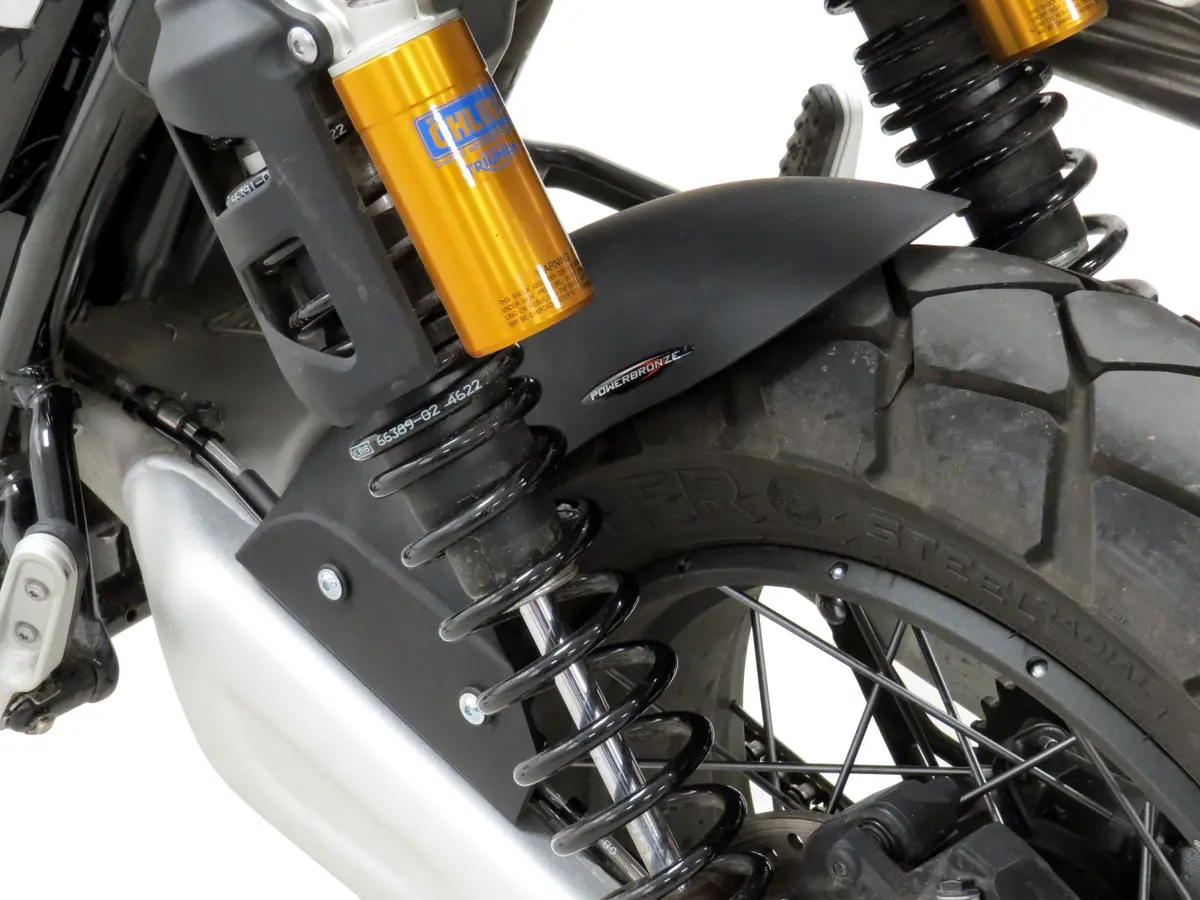 Triumph Scrambler 1200Xc 19-23 Carbon Look Rear Hugger By Powerbronze Rrp £139 2