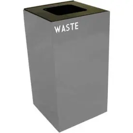 Witt Industries Trash Can, 28 Gallon, Gray 1