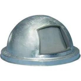 Witt Industries Dome Lid For Mesh Trash Can, Silver 1