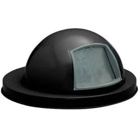 Witt Industries Dome Lid For Mesh Trash Can, Black 1