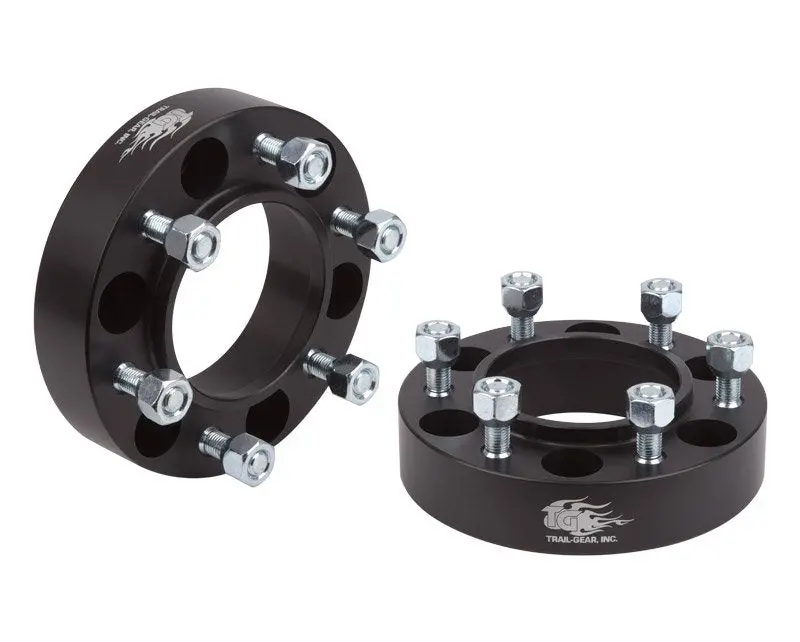 Toyota Wheel Spacer Kit Hub Centric 1.25 Inch 6X5.5 For 96-06 Tunda, Pre Runner, Fj Crusier T100, 4Runner Trail Gear 1