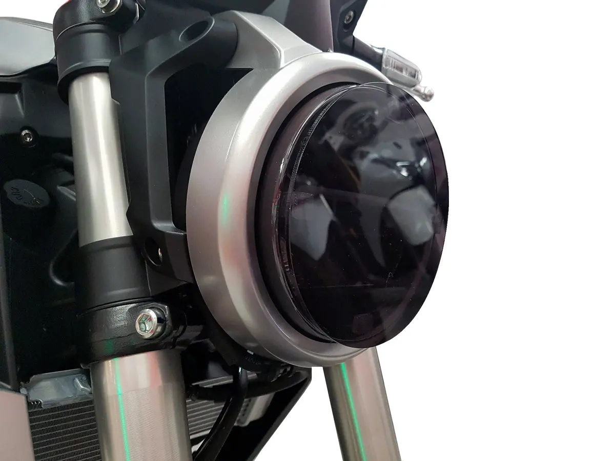 Fits Honda Cb125r 18-2026 Dark Tint Headlight Protectors By Powerbronze Rrp £36 1