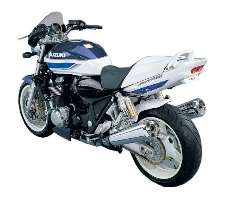 Suzuki Gsx1400 01-2006 Gloss White Seat Cowl Seat Hump Powerbronze Rrp £90. 1