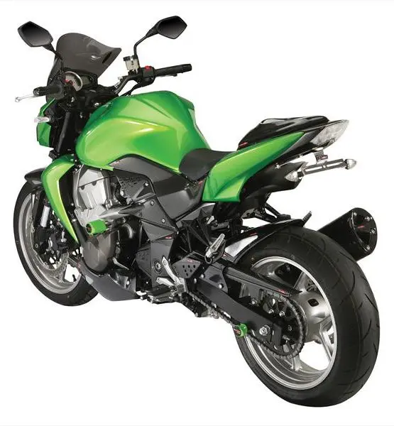 Kawasaki Z1000 07-2009 Gloss Black & Silver Mesh Seat Cowl Seat Hump Powerbronze Rrp £90 1