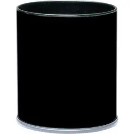 Witt Executive Series Metal Wastebasket 4 Gallon Black, 66Bk 1