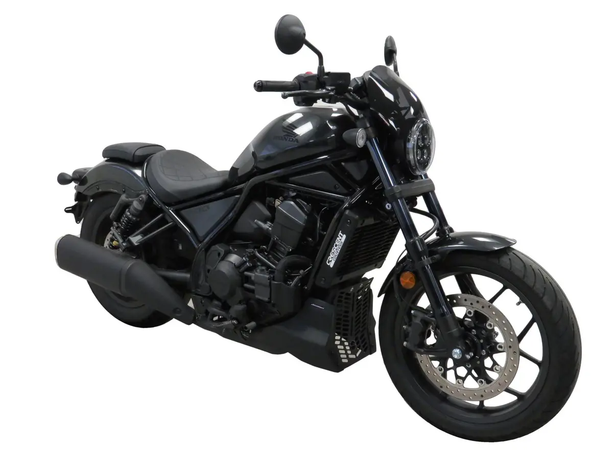 Fits Honda Cmx1100 Rebel    21-2026 Matt Black Belly Pan   By Powerbronze Rrp £189 1