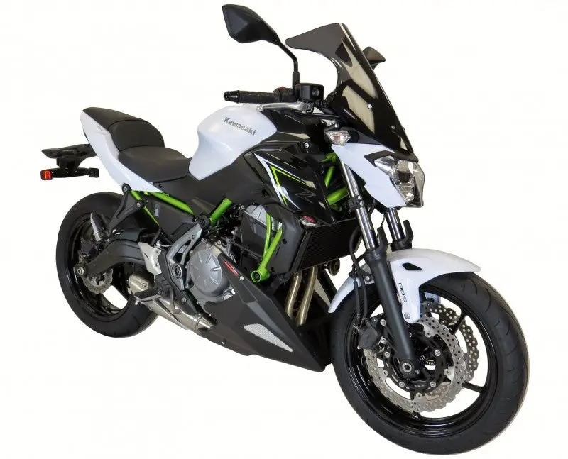 Kawasaki Z650 Rs 22-2025 Belly Pan Gloss Black & Silver Mesh By Powerbronze 1