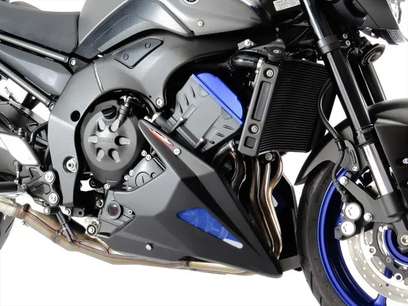 Yamaha Fz-8N 10-2015 Belly Pan Black & Silver Mesh By Powerbronze Rrp £172 2