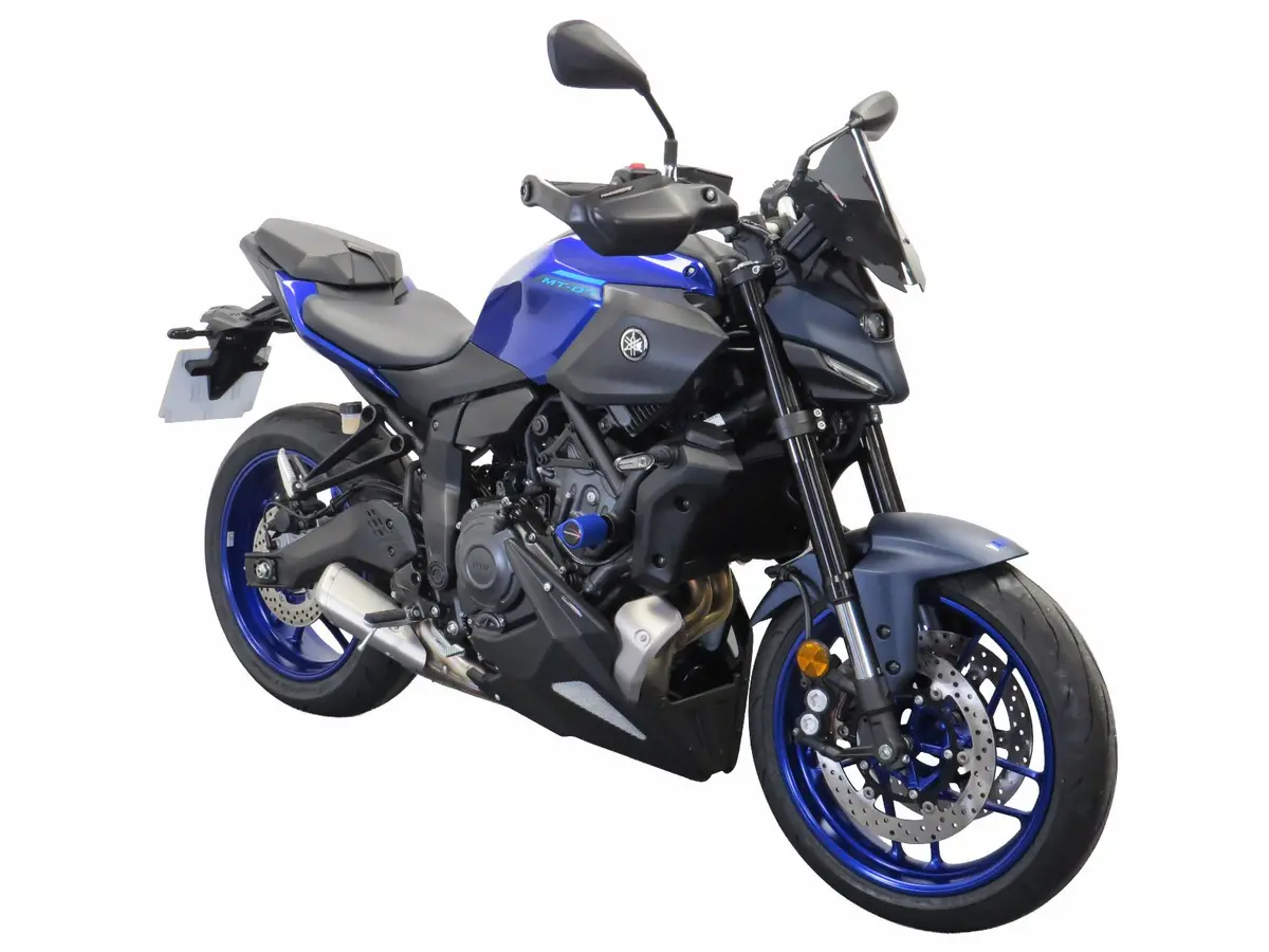 Yamaha Mt-07     25-2026  Matt Black Handguard/Wind Deflectors Powerbronze 1