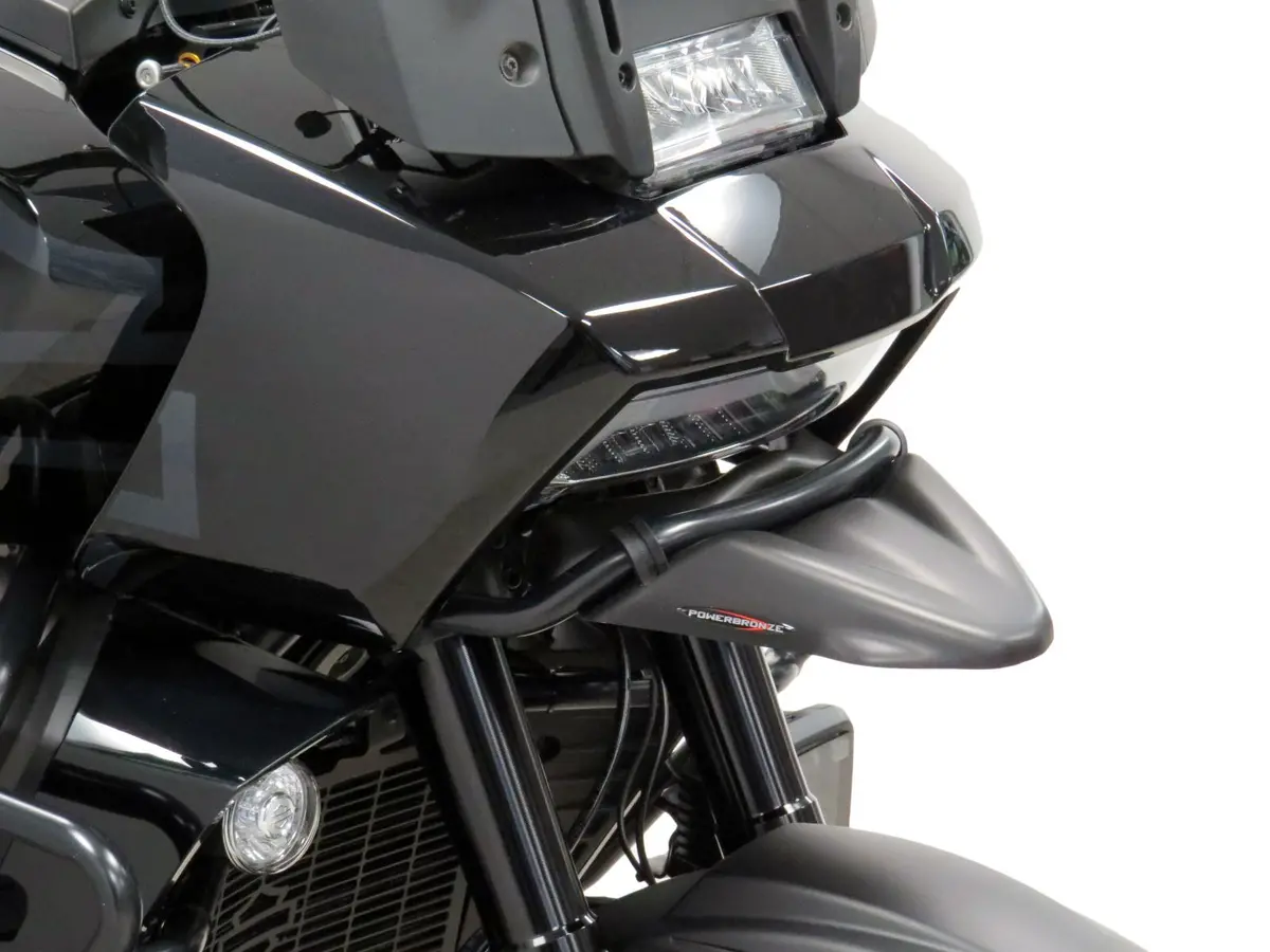 Harley Davidson Pan America  2021-2024 Gloss Black Abs Plastic Beak By Powerbronze Rrp £110 1