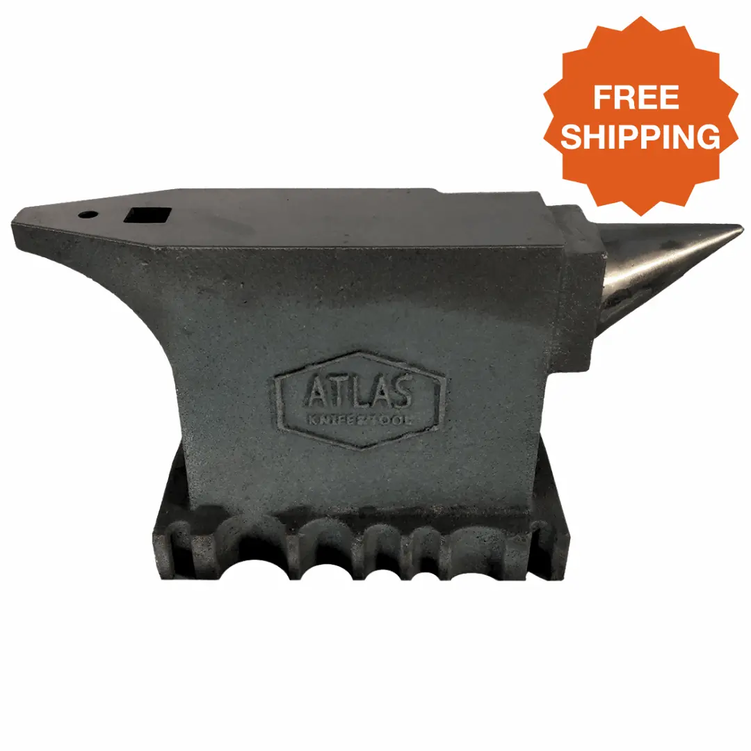 Atlas Knife & Tool - Graham Double Horn Anvil – 142 Lbs 1