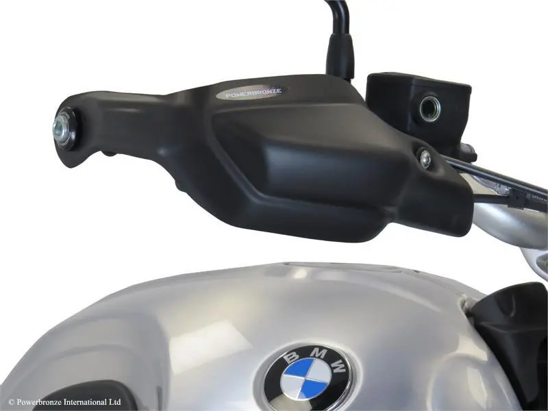 Bmw R Nine T Scrambler    16-2023 Matt Black Handguard/Wind Deflectors Powerbronze 1