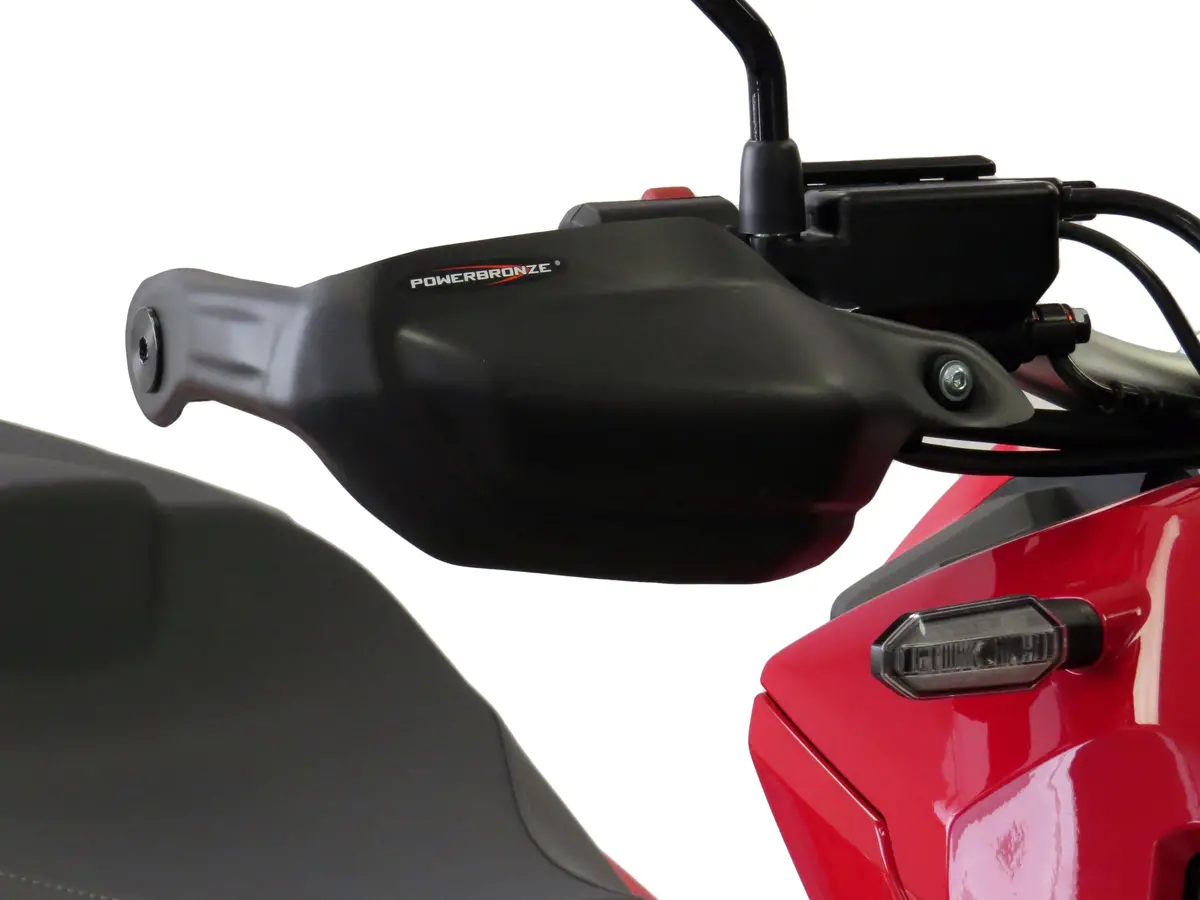 Fits Honda X-Adv 21-2024  Matt Black Handguard/Wind Deflectors Powerbronze 1