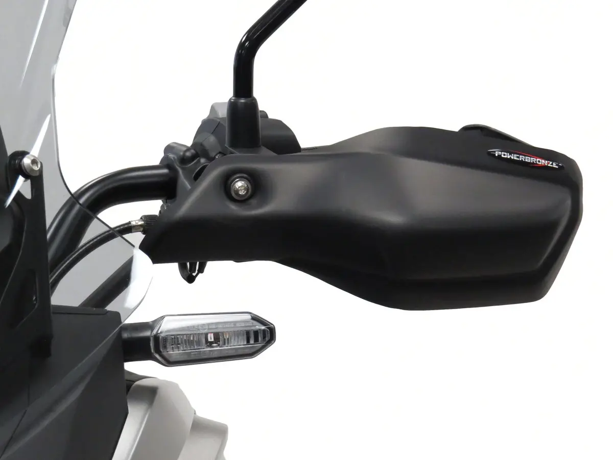 Honda Nc750x 21-2023 Matt Black Handguard/Wind Deflectors Powerbronze 1