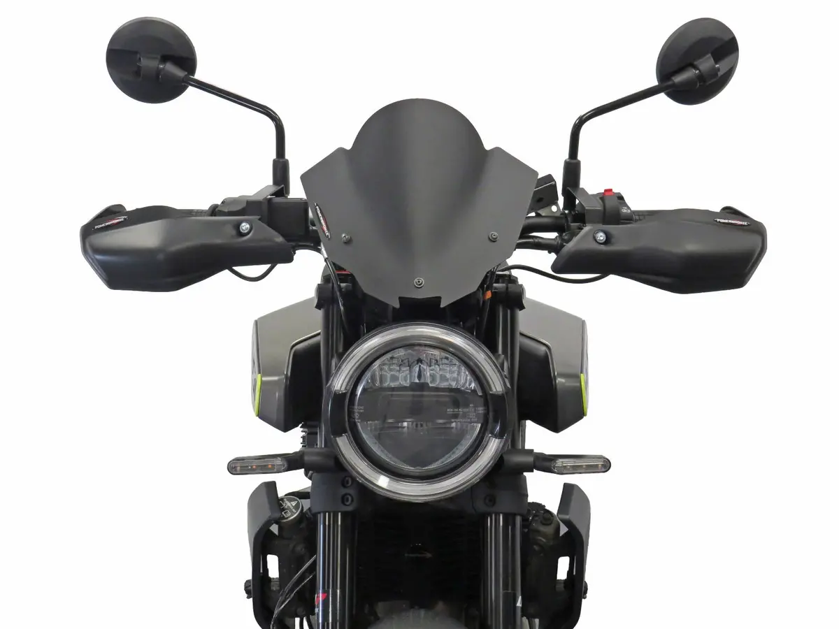 Husqvarna Vitpilen 401 , 24-26 Matt Black Handguard/Wind Deflectors Powerbronze 2