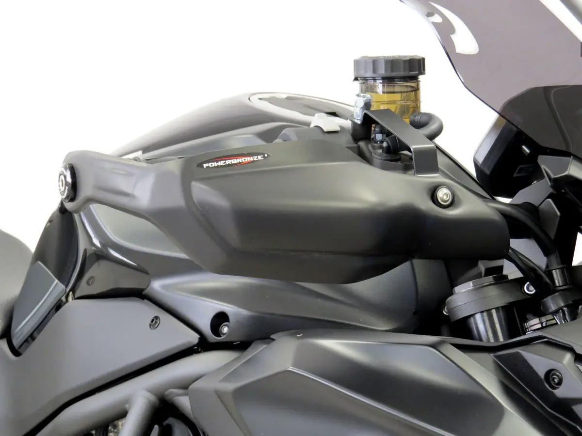 Kawasaki Z H2  20-2025 Matt Black Handguard/Wind Deflectors Powerbronze 1