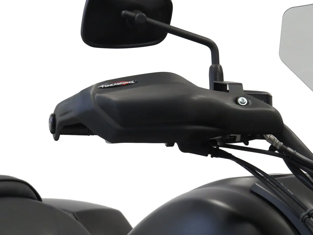 Kawasaki Vulcan S 18-26 Matt Black Handguard/Wind Deflectors Powerbronze 1