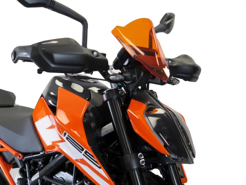 Ktm 390 Duke 17-2023 Matt Black Handguard/Wind Deflectors Powerbronze 1