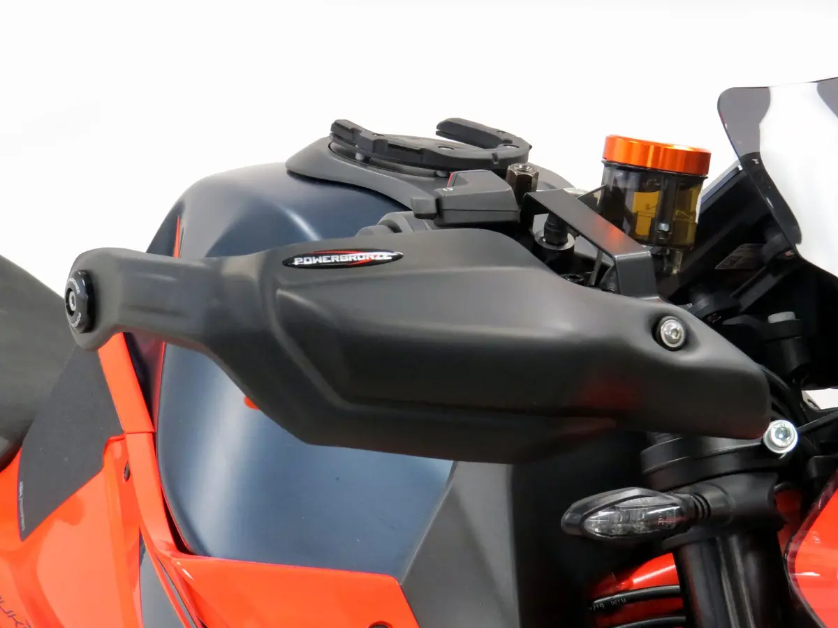 Ktm 1290 Superduke R  20-2023 Matt Black Handguard/Wind Deflectors Powerbronze 1