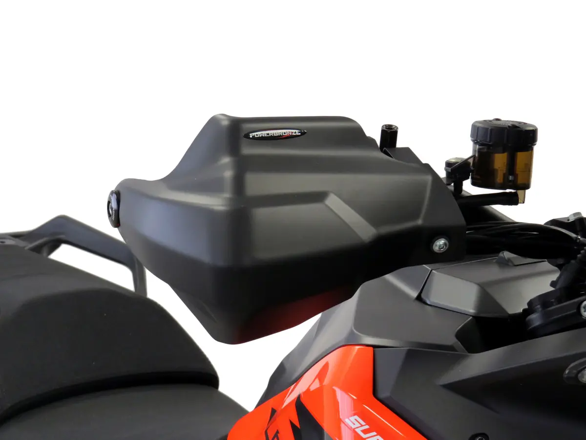 Ktm 1290 Super Adventure R 23-2024 Matt Black Handguard/Wind Deflectors Powerbronze 1