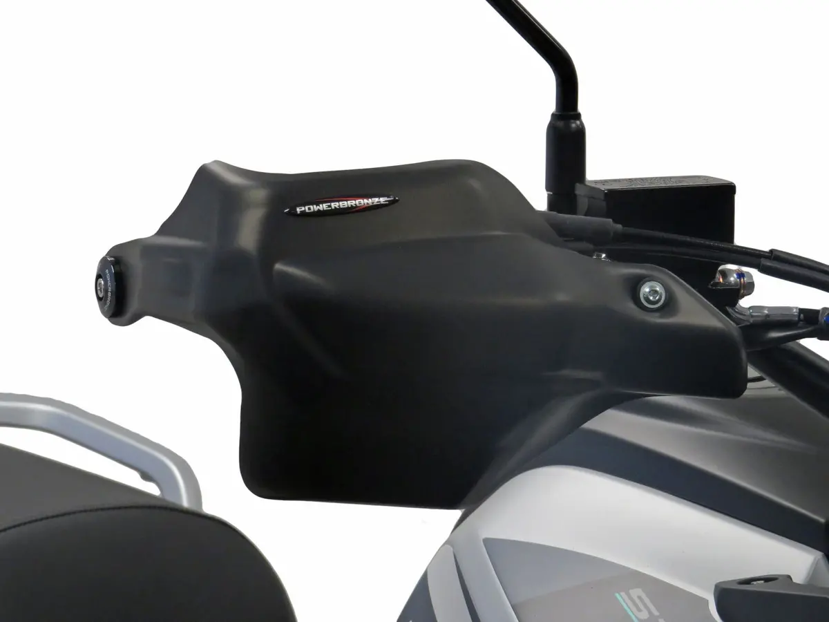 Kove 510X  2024 > Matt Black Handguard/Wind Deflectors Powerbronze 1