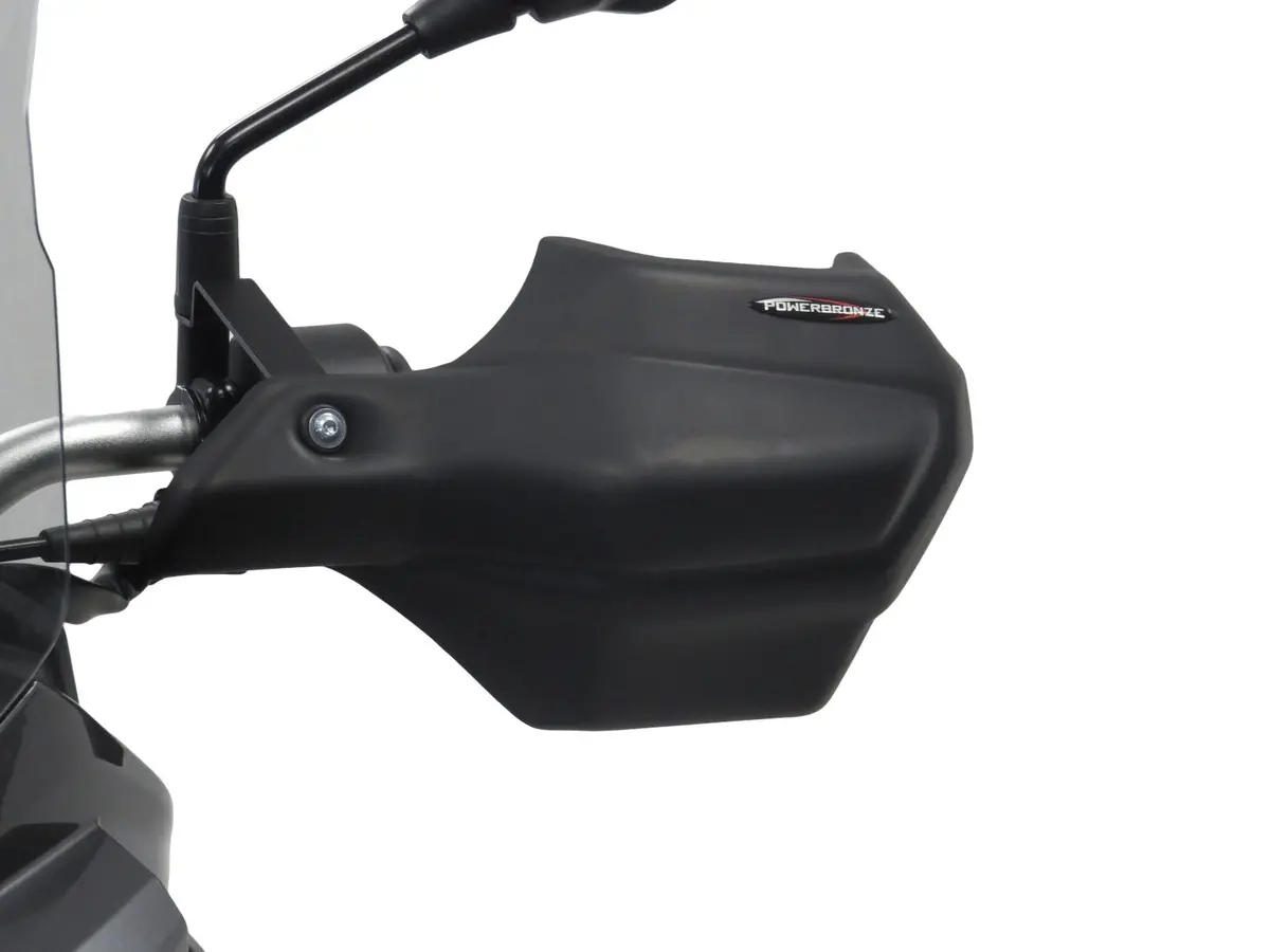 Kove 800X  2023 > Matt Black Handguard/Wind Deflectors Powerbronze 1