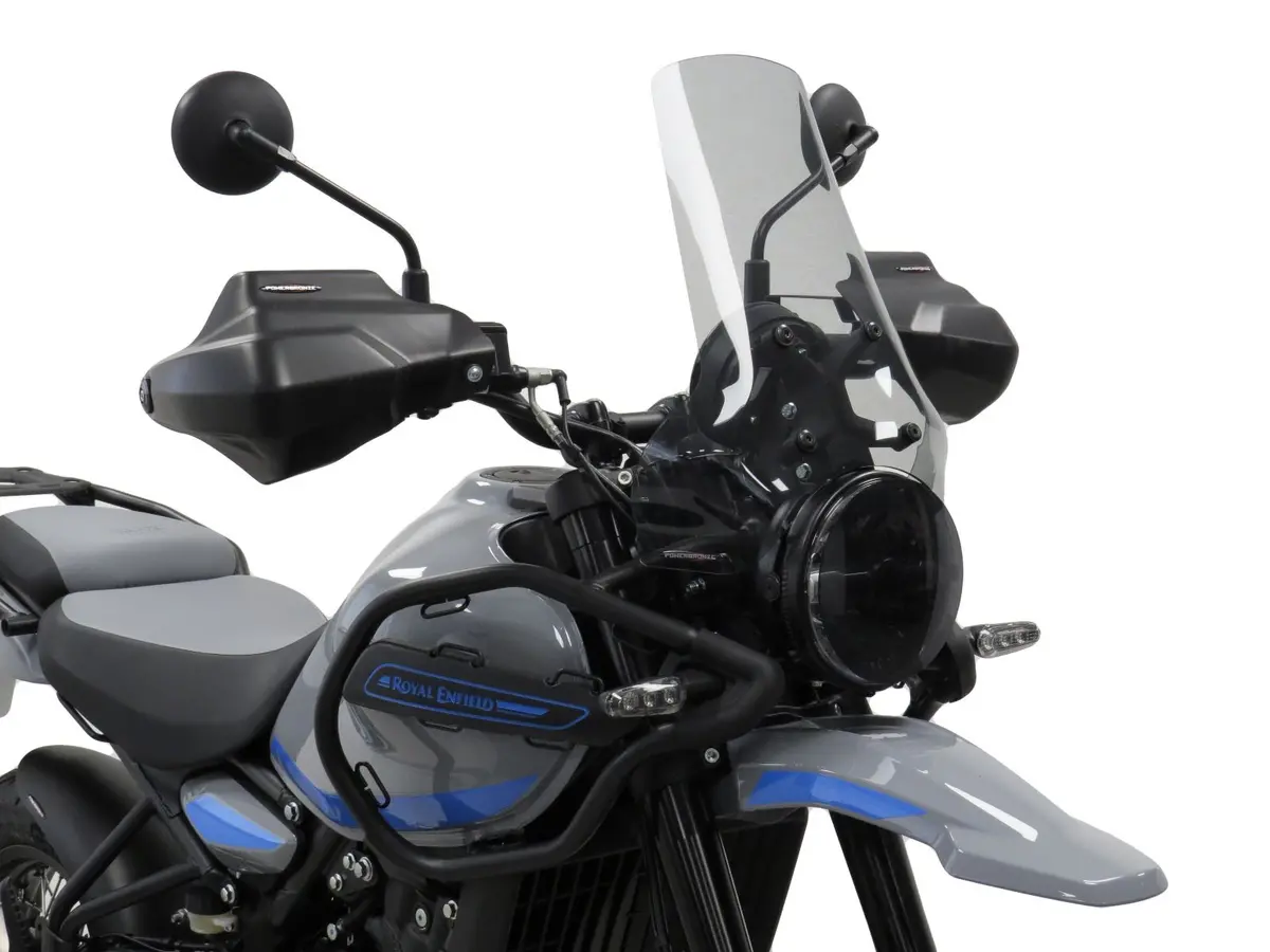 Royal Enfield Himalayan 450 2024-2025 Matt Black Handguards By Powerbronze 2