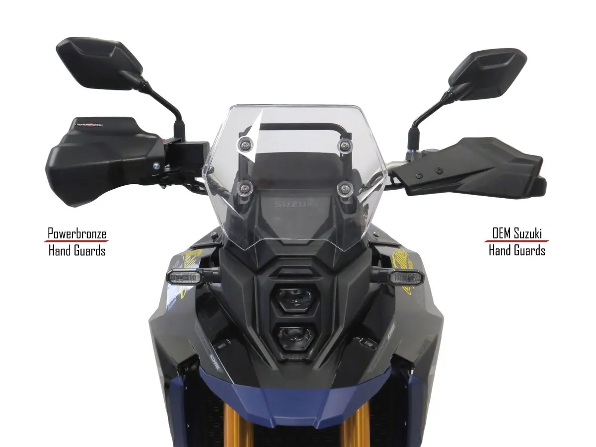 Suzuki  V-Strom 800 De  2023 Matt Black Handguard/Wind Deflectors 1
