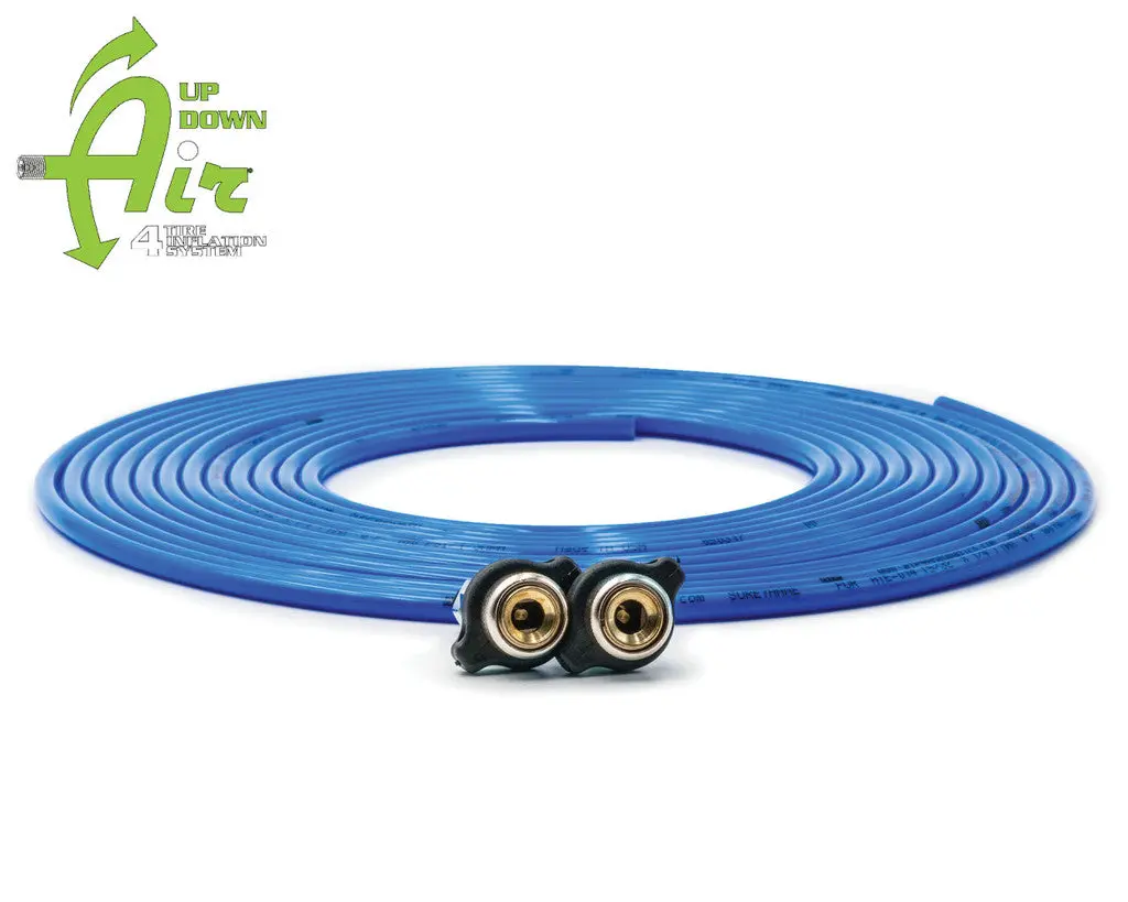 Replacement Tire Whip Hose Kit 288″ Blue With 2 Quick Release Chucks 388-2100Blu 1