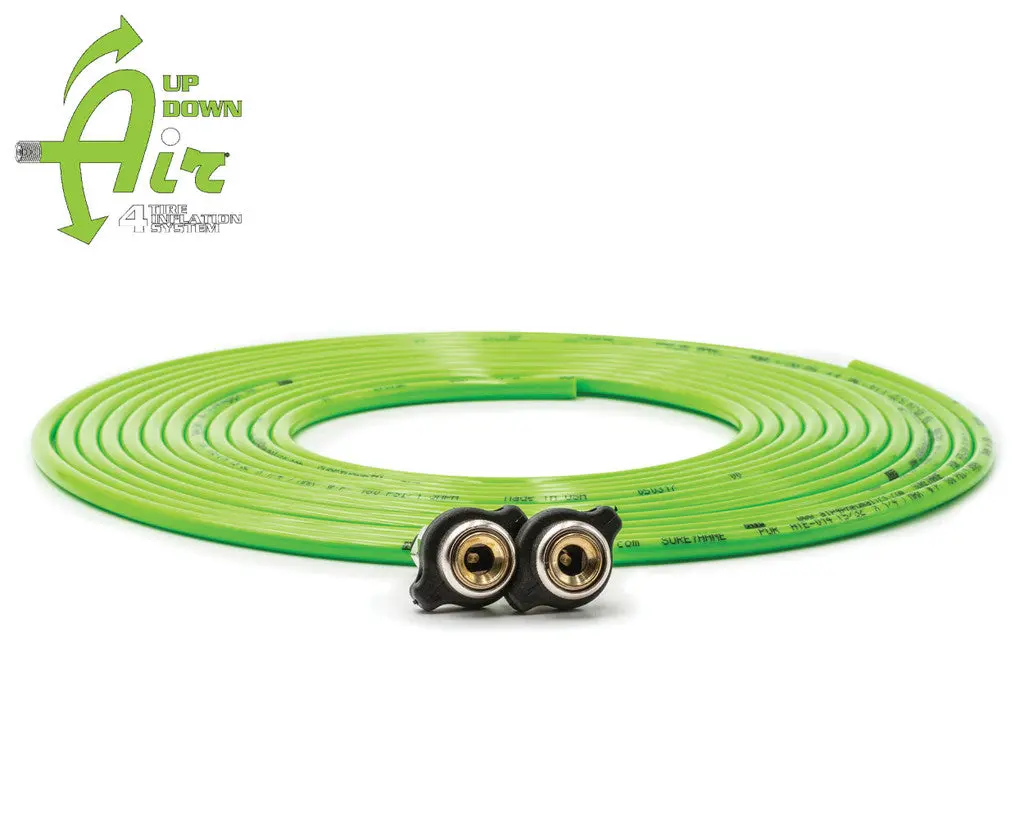 Replacement Tire Whip Hose Kit 288″ Green With 2 Quick Release Chucks 388-2100Grn 1