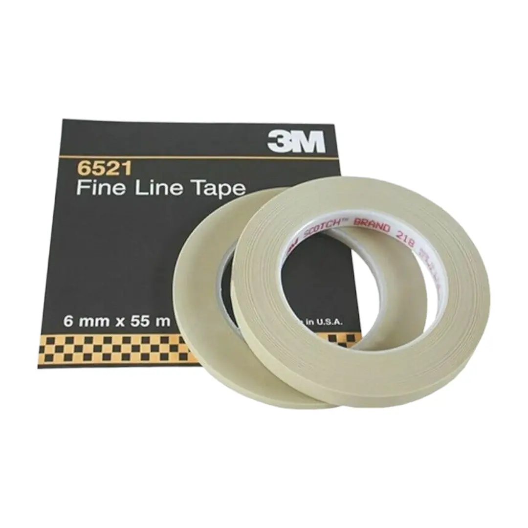 3M Fine Line Masking Tape 6Mm X 55M (Pn06521) 1