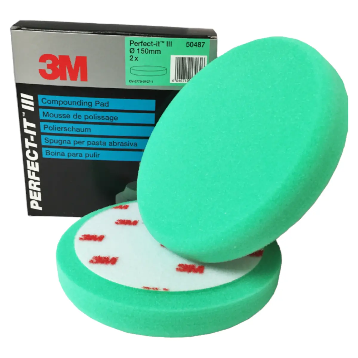 3M Perfect-It Iii Green Foam Compound Pad 150Mm 2