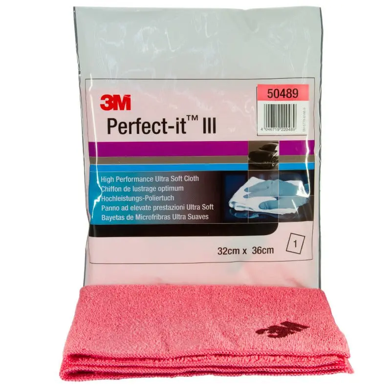 3M Pink High Performance Ultra Soft Cloth 1