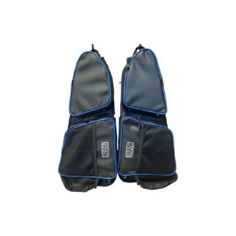 Rzr Xp Front Door Bags With Knee Pads Black Carbon (Pair) 3