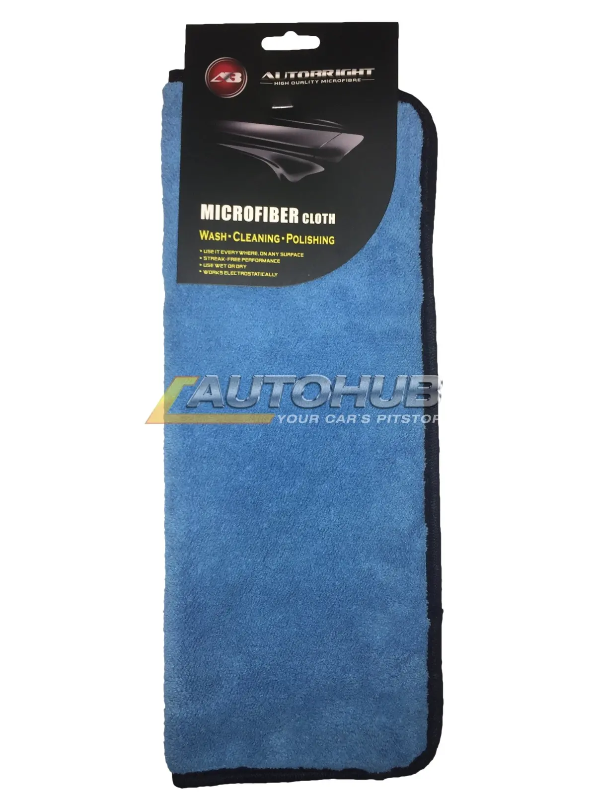 Auto Bright Microfiber Cloth (30*40) Blue 1