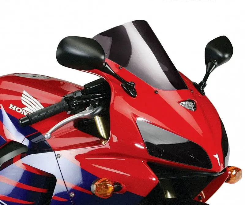 Fits Honda Cbr600rr 05-2006 Airflow Dark Tint Double Bubble Screen By Powerbronze 1