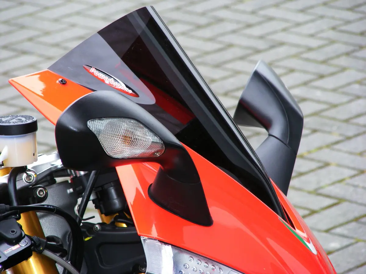 Aprilia Rs125 17-2024 Dark Tint Double Bubble Screen By Powerbronze 2