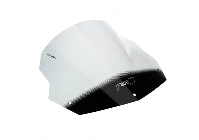 Bmw F800s 06-2013  Airflow Light Tint Double Bubble Screen With Logo Powerbronze 1