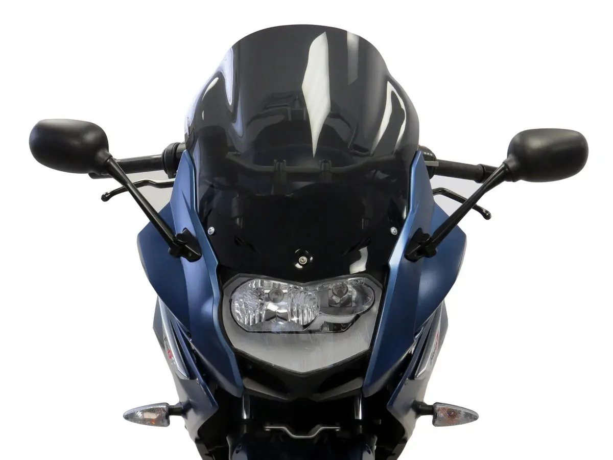 Bmw F800gt 13-2020 Airflow Dark Tint Double Bubble Screen Powerbronze Mbb 1