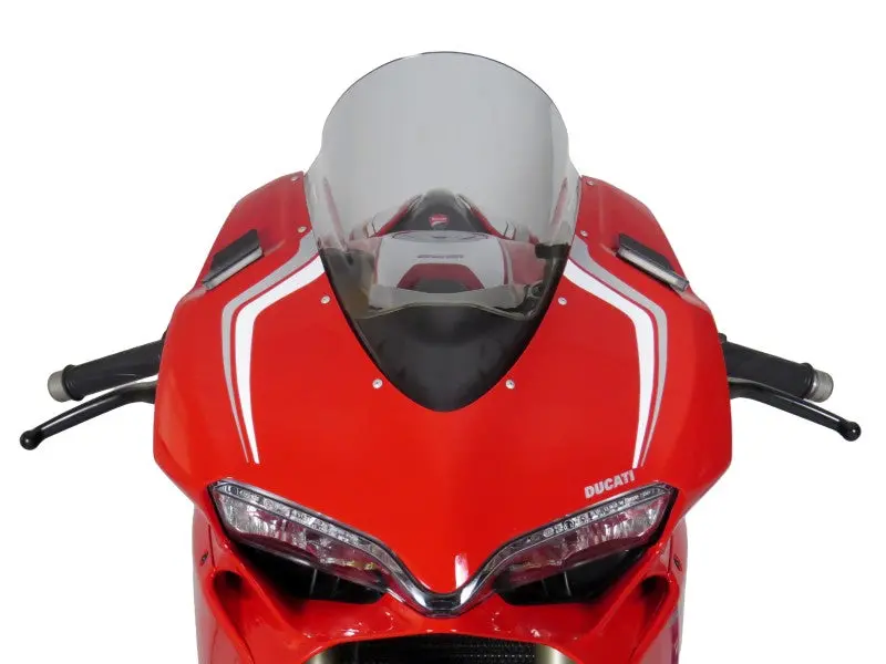 Ducati 1299 Panigale 15-2017 Airflow Light Tint Double Bubble Screen By Powerbronze 2