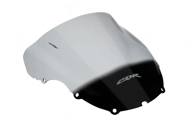 Fits Honda Cbr600f   99-2000  Airflow Dark Tint Double Bubble Screen By Powerbronze. 1