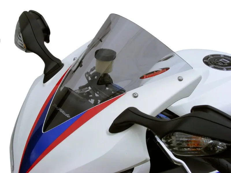 Fits Honda Cbr1000rr  12-2016 Airflow Dark Tint Double Bubble Screen By Powerbronze 1