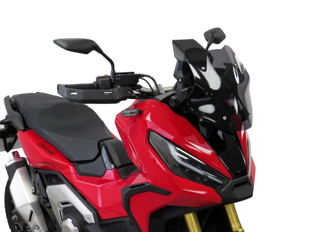 Fits Honda X-Adv  21-2024 Airflow Dark Tint Double Bubble Screen (345Mm Hi) By Powerbronze 1