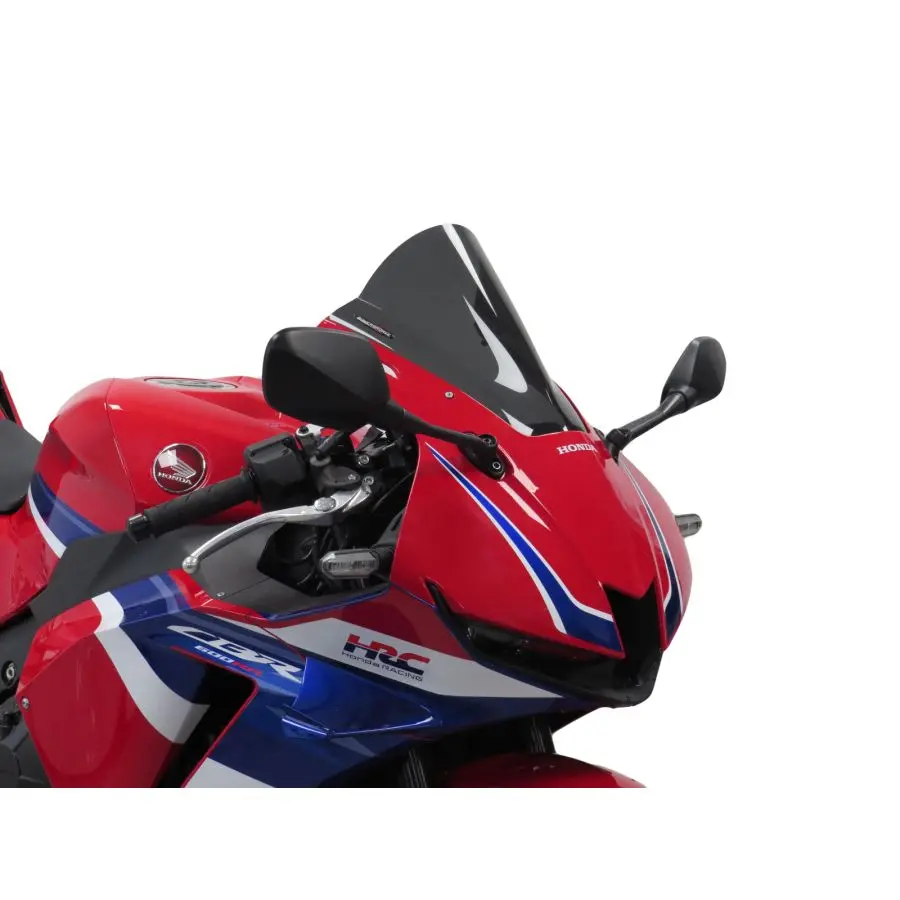 Fits Honda Cbr600rr 2024 > Airflow Dark Tint Double Bubble Screen By Powerbronze 1