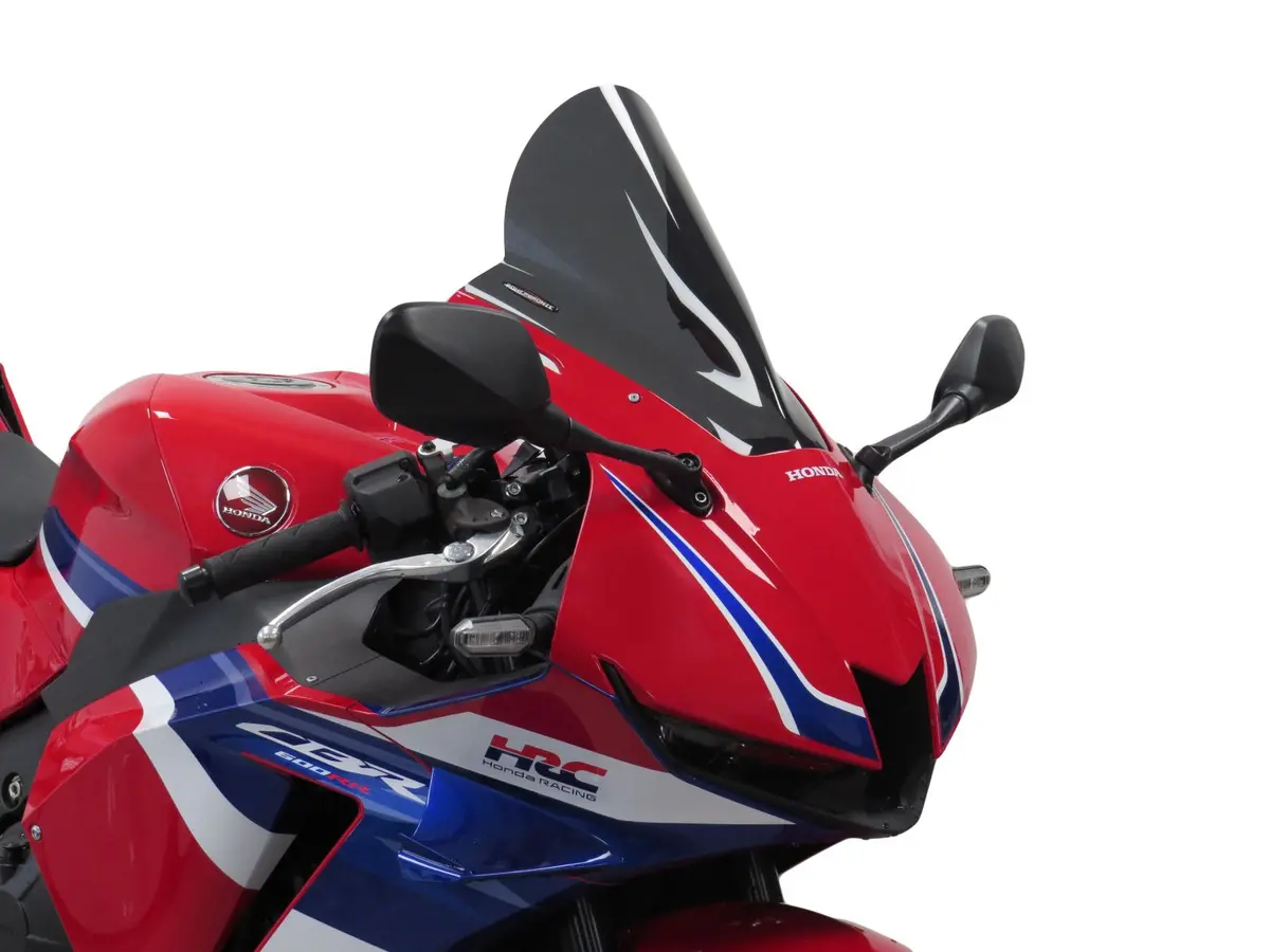 Fits Honda Cbr600rr 2024 > Airflow Clear (Extra High)  Double Bubble Screen By Powerbronze 1