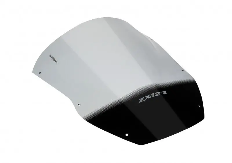 Kawasaki Zx12-R 00-2001 Airflow Light Tint Double Bubble Screen By Powerbronze 2