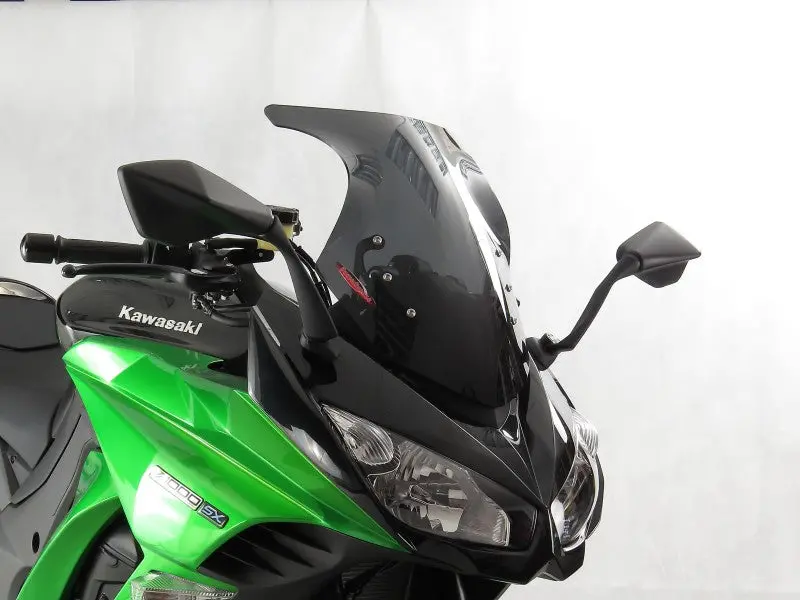 Kawasaki Z1000sx  11-2016  Airflow Light Tint Double Bubble Screen By Powerbronze 1