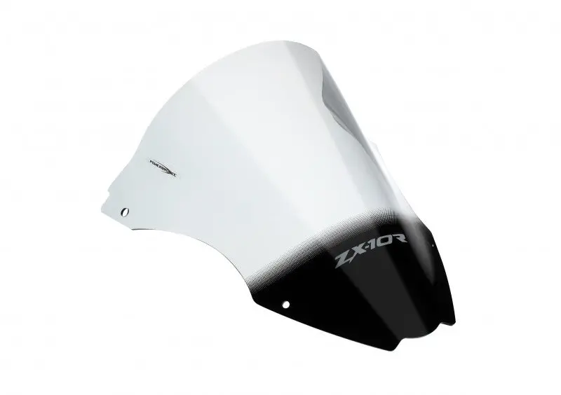 Kawasaki Zx10-R  16-2020  Airflow Light Tint Double Bubble Screen By Powerbronze. 1