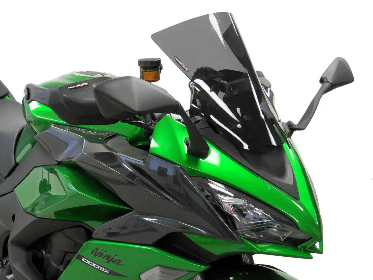 Kawasaki Ninja 1100Sx Se 2025 >  Airflow Light Tint Double Bubble Screen By Powerbronze. 1