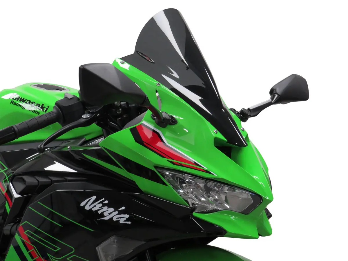 Kawasaki Zx-25R  2020 > Airflow(Extra High) Dark Tint Double Bubble Screen  Powerbronze. 1